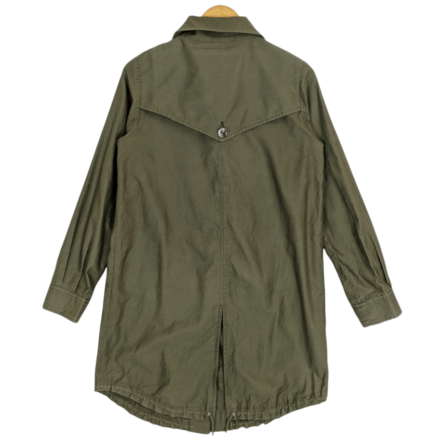 Japanese Brand MKS Military Style Light Trench Coat Jacket Size M / US 6-8 / IT 42-44 - 6 Thumbnail