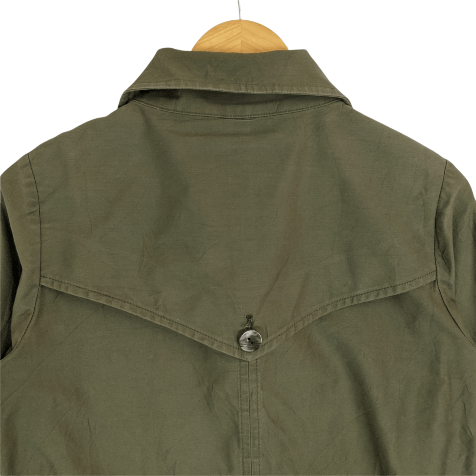 Japanese Brand MKS Military Style Light Trench Coat Jacket Size M / US 6-8 / IT 42-44 - 7 Thumbnail