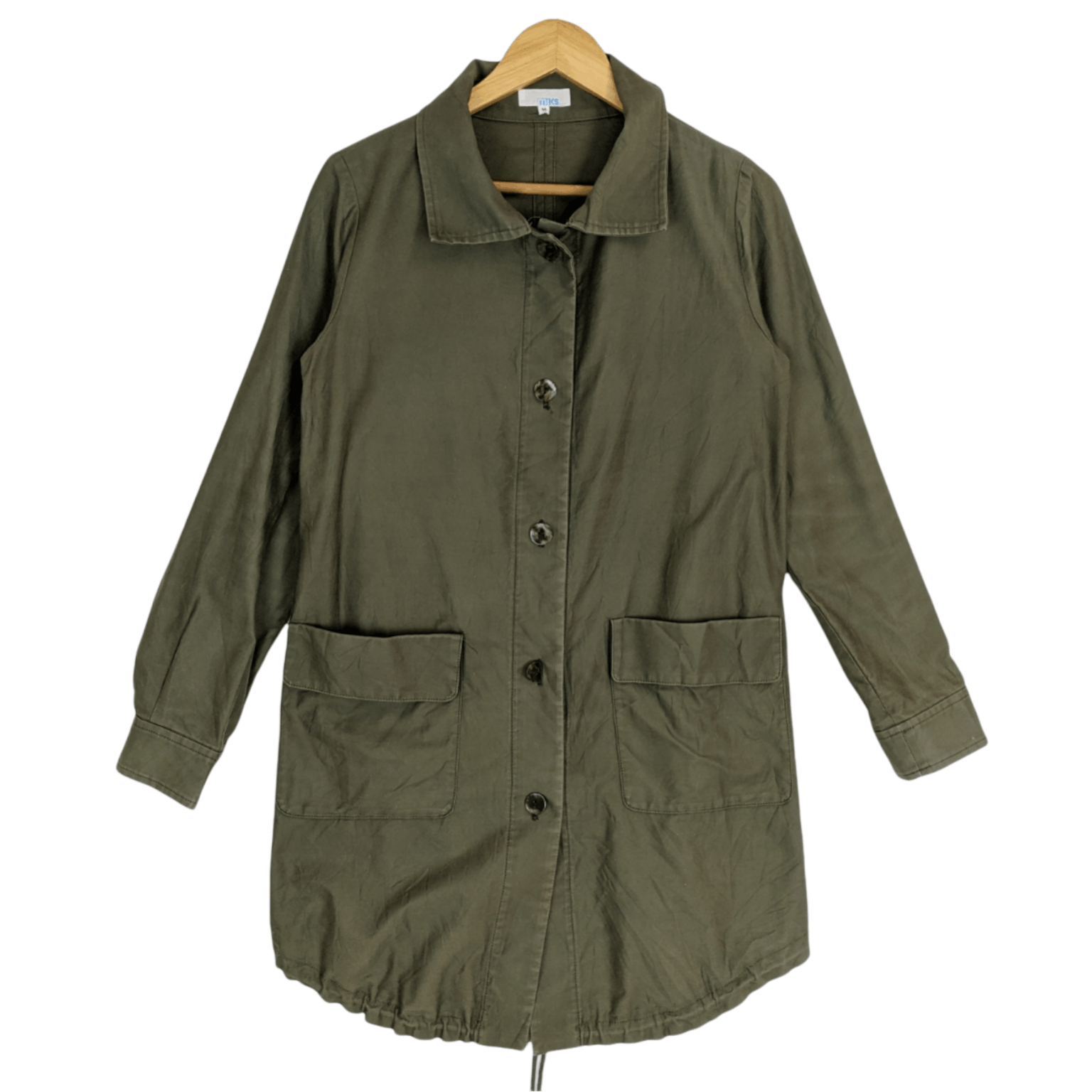 Japanese Brand MKS Military Style Light Trench Coat Jacket Size M / US 6-8 / IT 42-44 - 2 Thumbnail