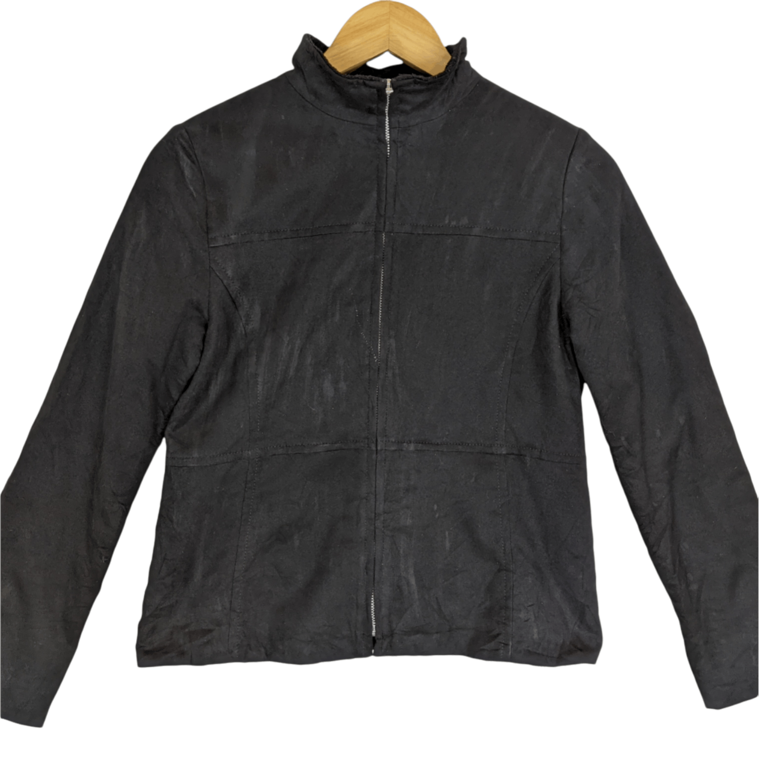 Japanese Brand VOICEMAIL Motorcycle Winter Jacket Size XS / US 0-2 / IT 36-38 - 2 Thumbnail