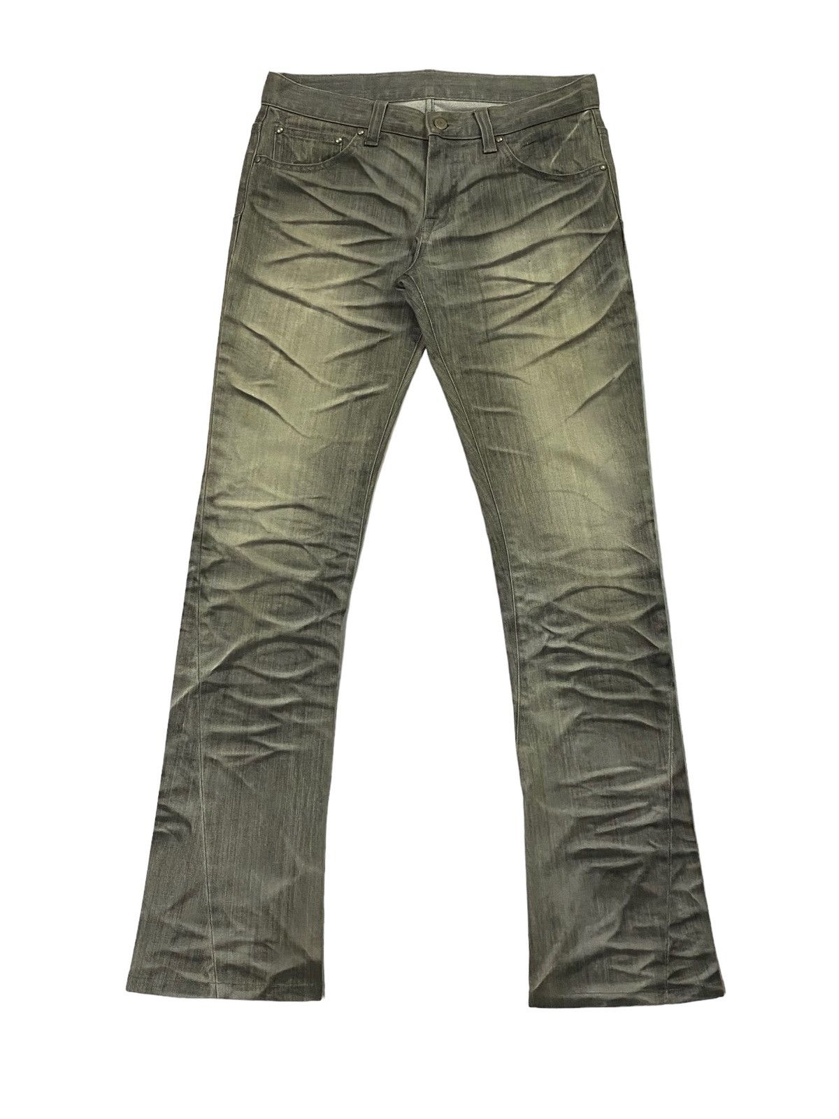 Japanese Brand 💃‼️Tornado Mark Refined Real Clothes Denim Pants Size US 31 - 2 Thumbnail