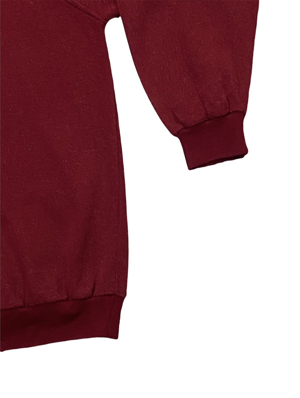 Vintage YVES SAINT LAURENT VINTAGE SWEATSHIRT RED SCRIPT Size US L / EU 52-54 / 3 - 11 Thumbnail