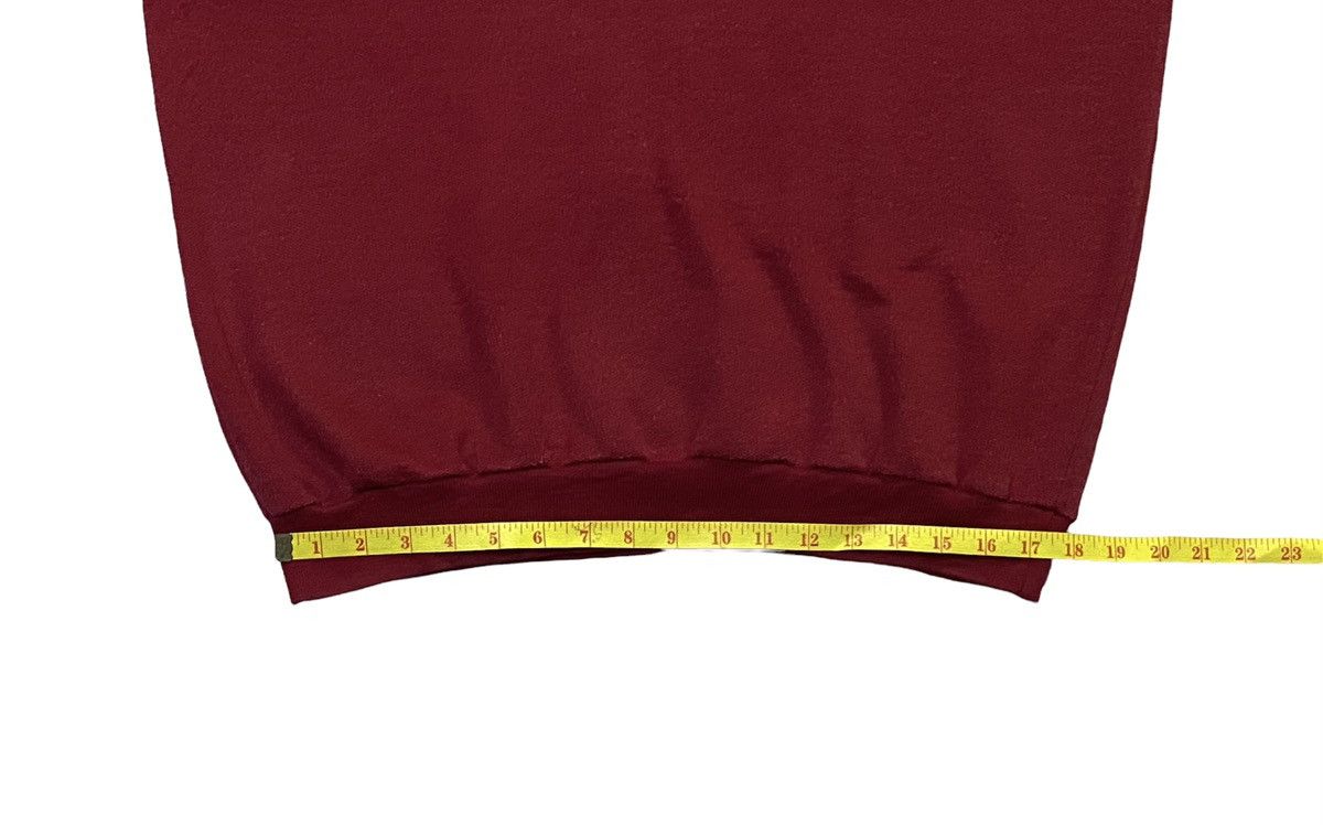Vintage YVES SAINT LAURENT VINTAGE SWEATSHIRT RED SCRIPT Size US L / EU 52-54 / 3 - 7 Thumbnail