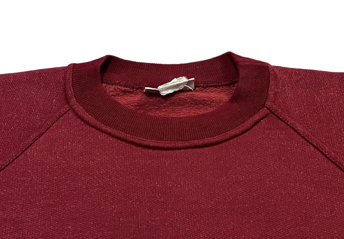 Vintage YVES SAINT LAURENT VINTAGE SWEATSHIRT RED SCRIPT Size US L / EU 52-54 / 3 - 16 Thumbnail