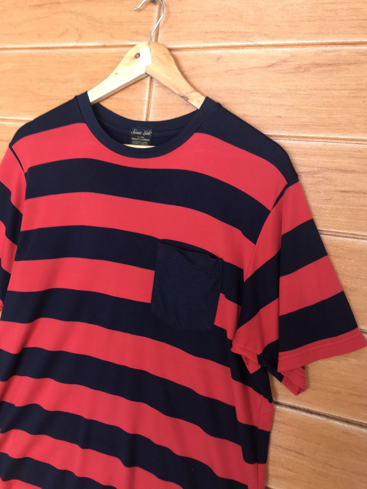 Sonic Lab Sonic Lab Japan Border Striped Kurt Cobain Tee Size US M / EU 48-50 / 2 - 4 Thumbnail