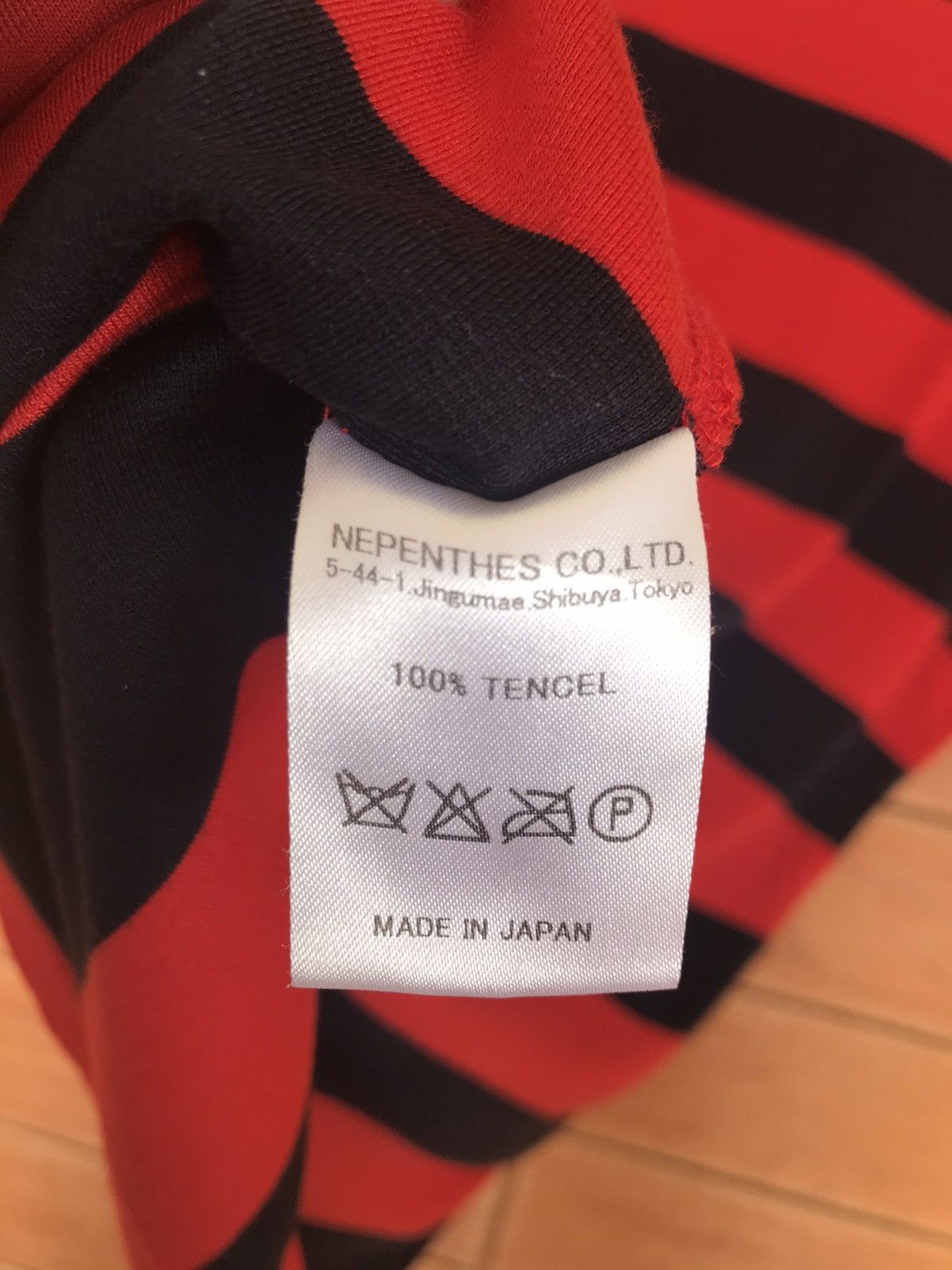 Sonic Lab Sonic Lab Japan Border Striped Kurt Cobain Tee Size US M / EU 48-50 / 2 - 7 Thumbnail