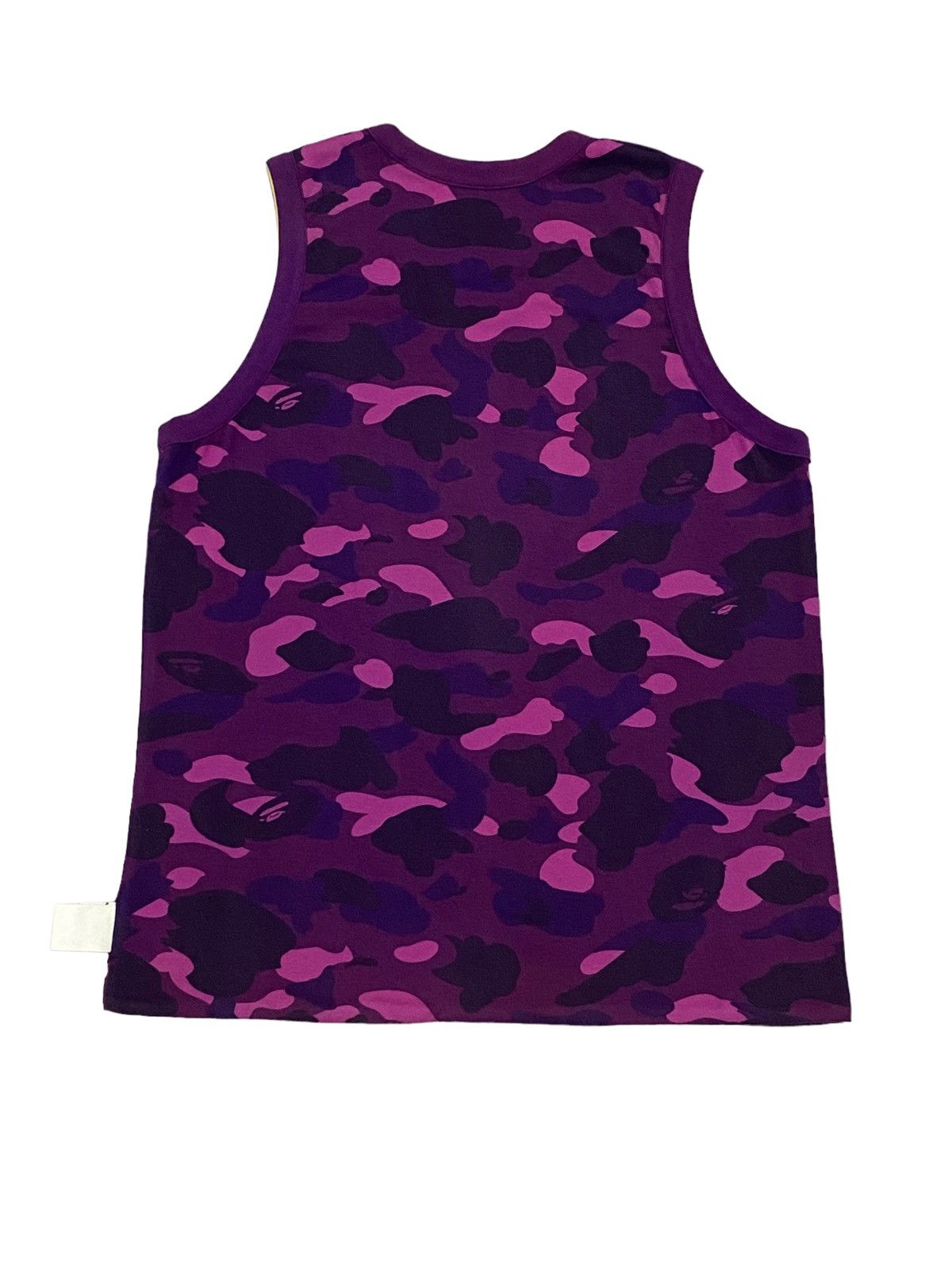 Bape × Nigo A Bathing Ape Reversible Purple Camo Tank Tops Size US M / EU 48-50 / 2 - 3 Thumbnail
