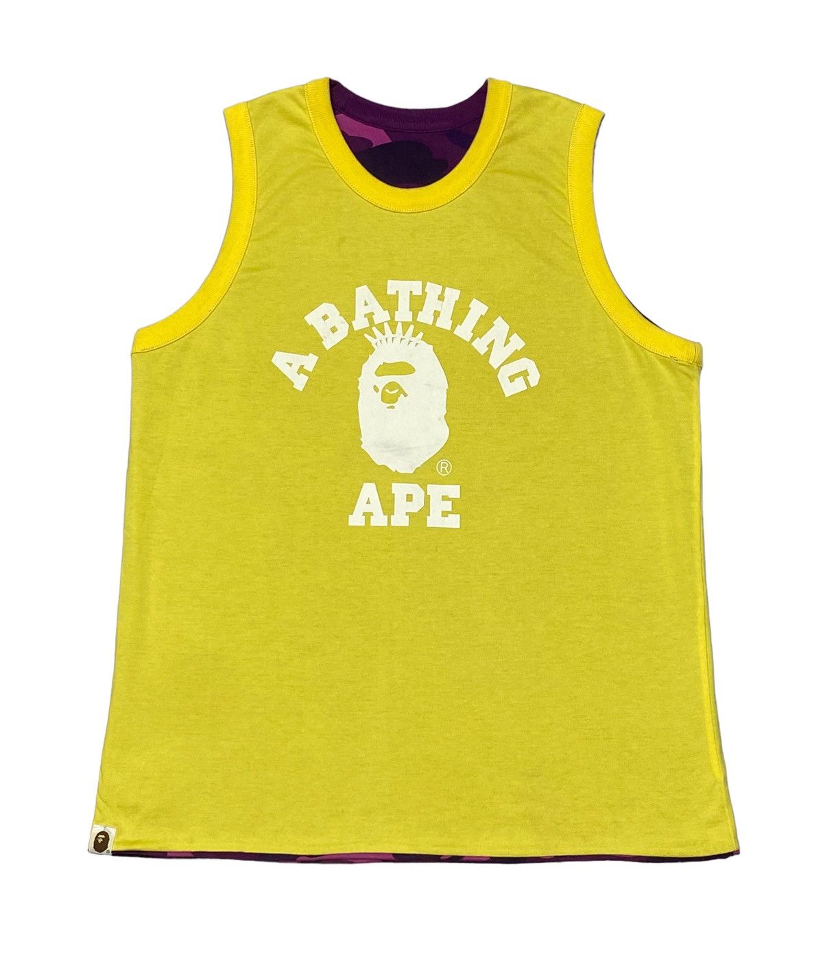 Bape × Nigo A Bathing Ape Reversible Purple Camo Tank Tops Size US M / EU 48-50 / 2 - 4 Thumbnail