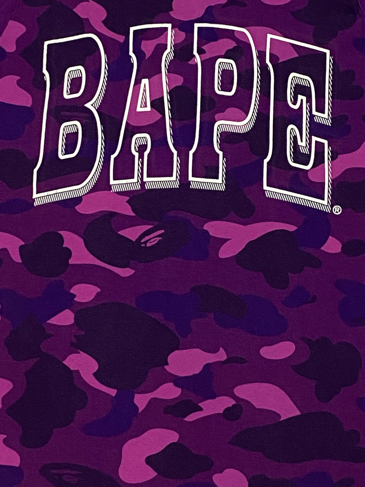 Bape × Nigo A Bathing Ape Reversible Purple Camo Tank Tops Size US M / EU 48-50 / 2 - 14 Thumbnail