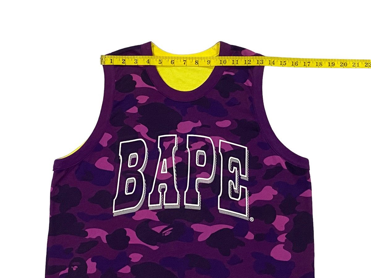 Bape × Nigo A Bathing Ape Reversible Purple Camo Tank Tops Size US M / EU 48-50 / 2 - 8 Thumbnail