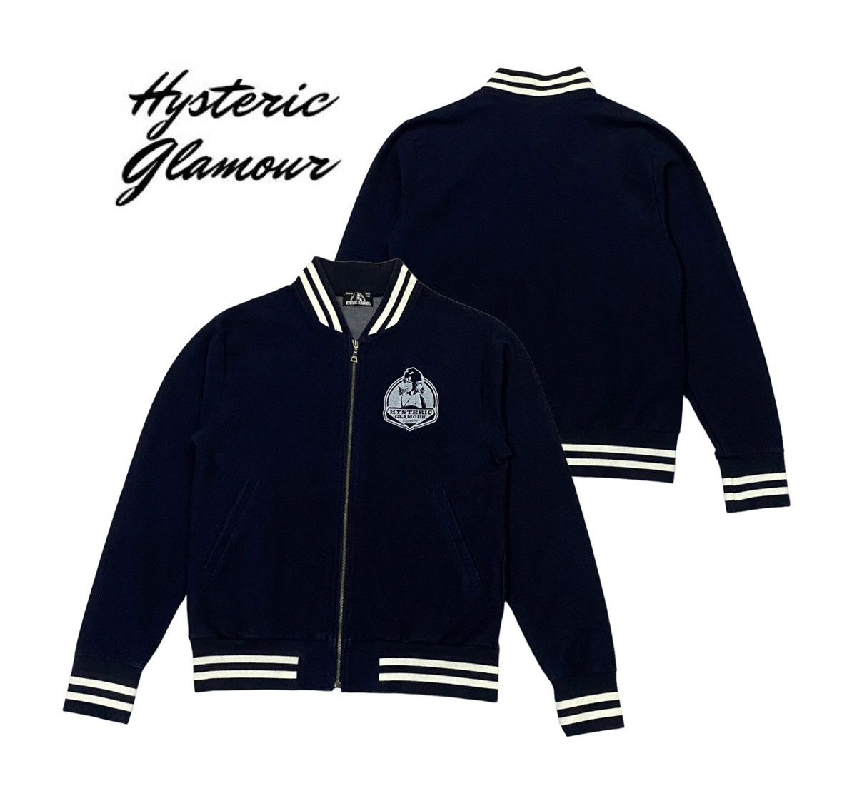Hysteric Glamour Nice Design‼️Hysteric Glamour Sweater Full Zipper Size S / US 4 / IT 40 - 1 Thumbnail