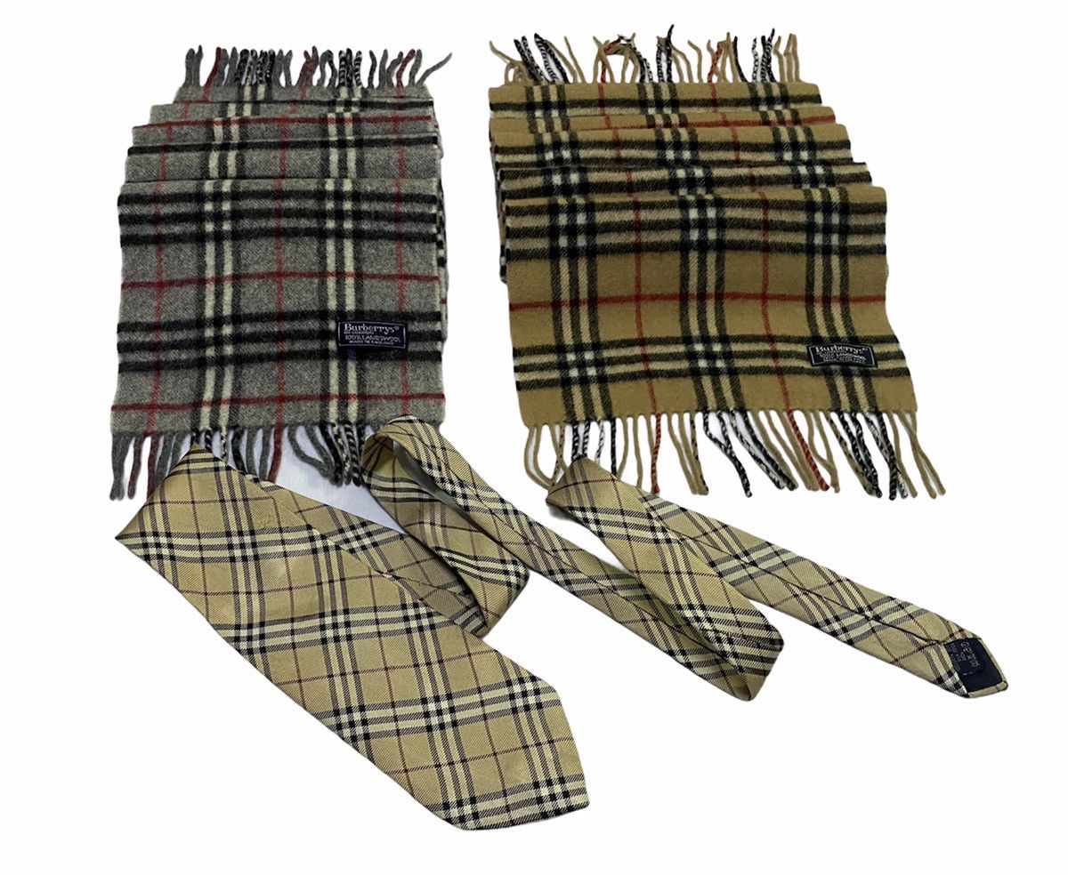 BURBERRY NOVACHECK SCARVES @ MUFFKER & NECKTIE