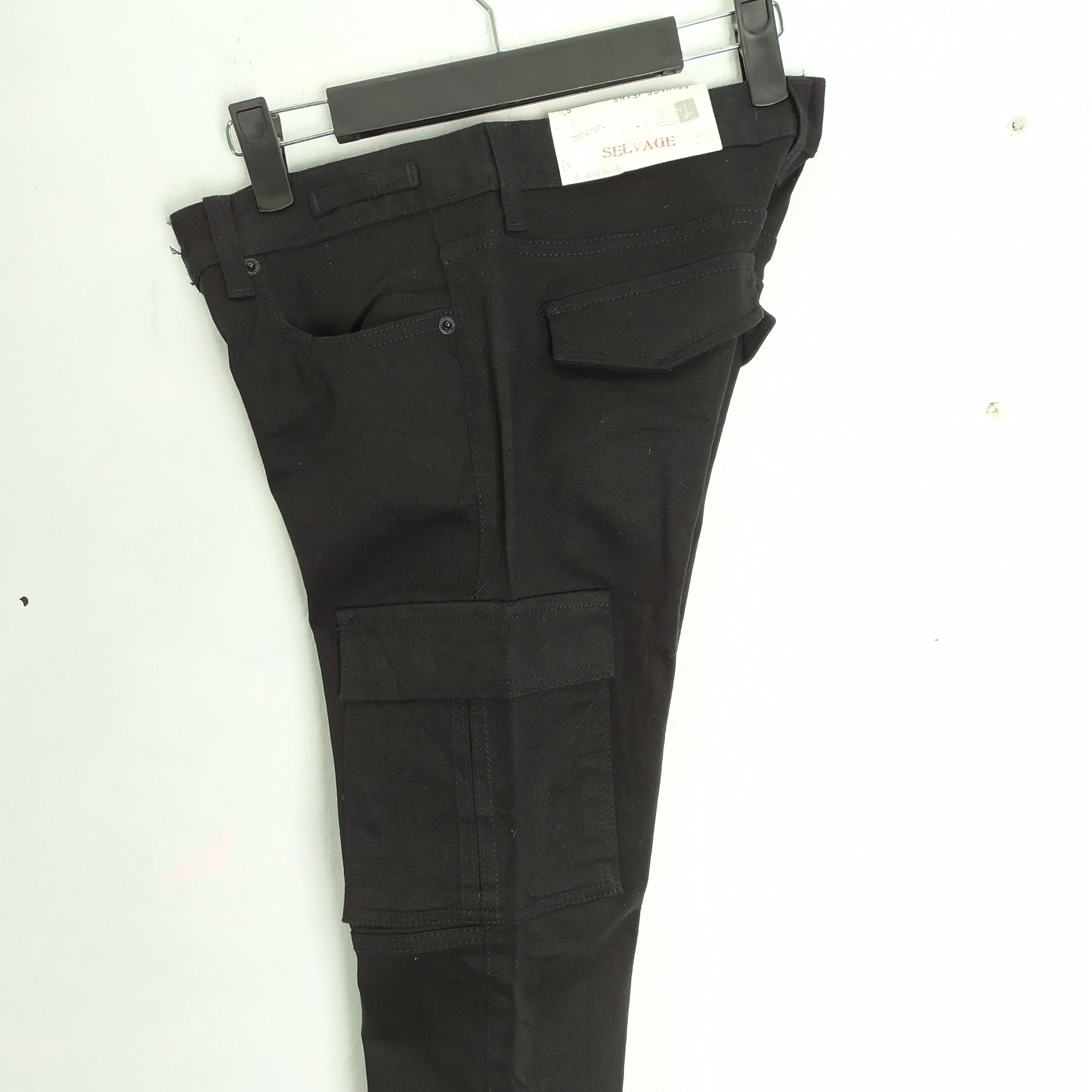 Japanese Brand L' SALVAGE DENIM CARGO PANTS SKINNY STYLE Size US 28 / EU 44 - 6 Thumbnail
