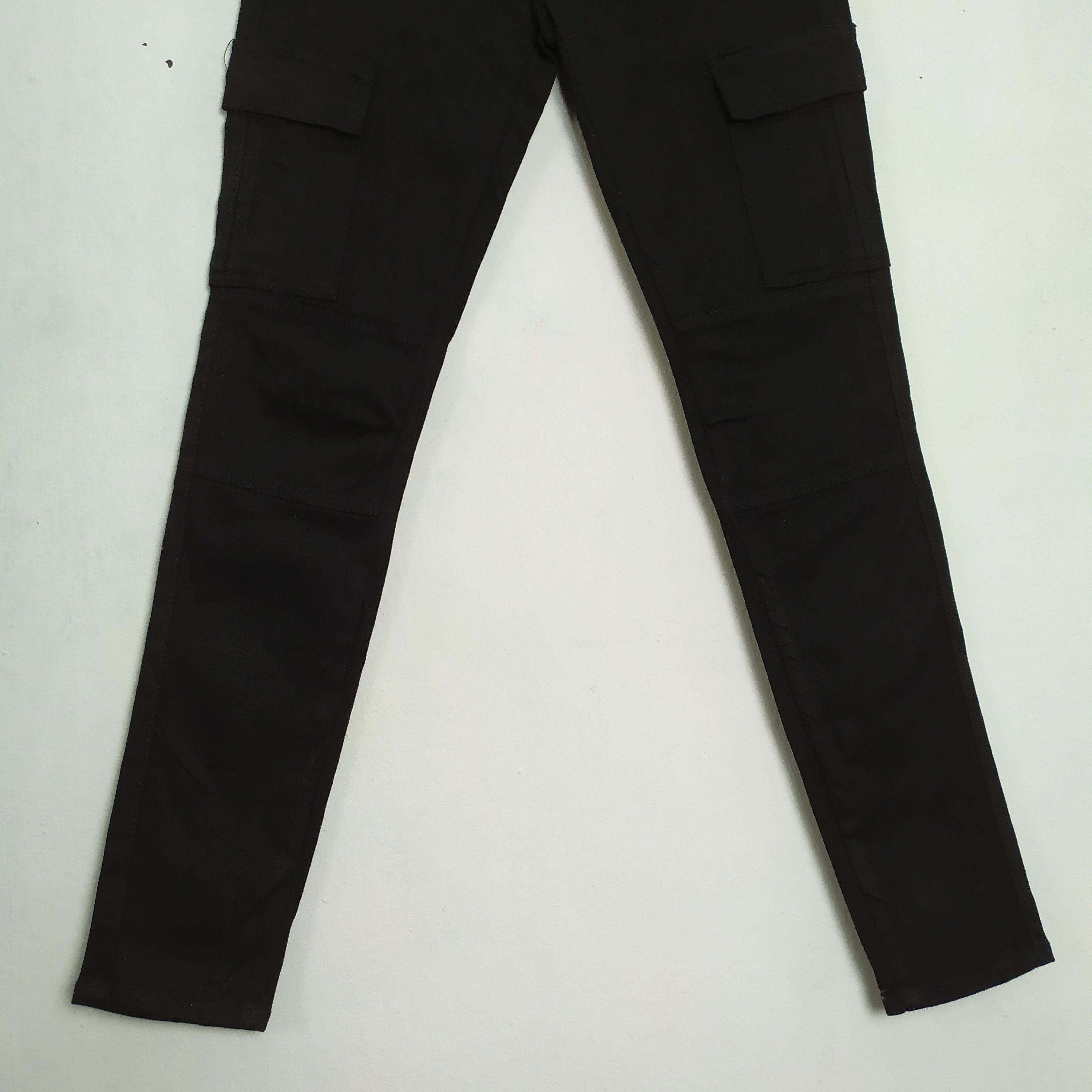 Japanese Brand L' SALVAGE DENIM CARGO PANTS SKINNY STYLE Size US 28 / EU 44 - 4 Thumbnail