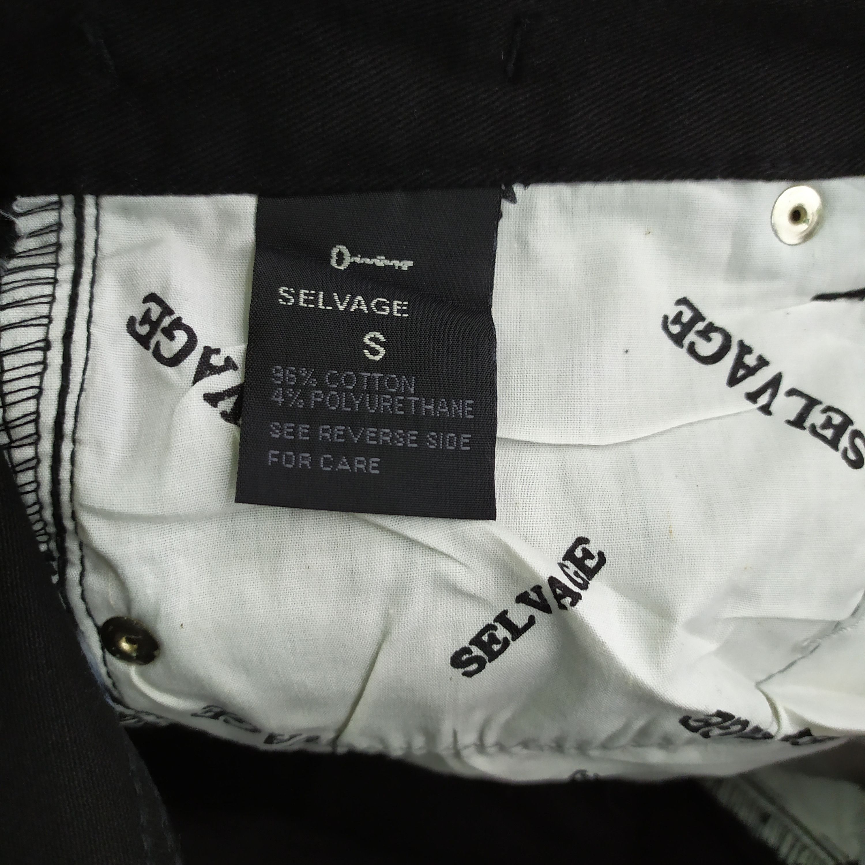 Japanese Brand L' SALVAGE DENIM CARGO PANTS SKINNY STYLE Size US 28 / EU 44 - 8 Thumbnail