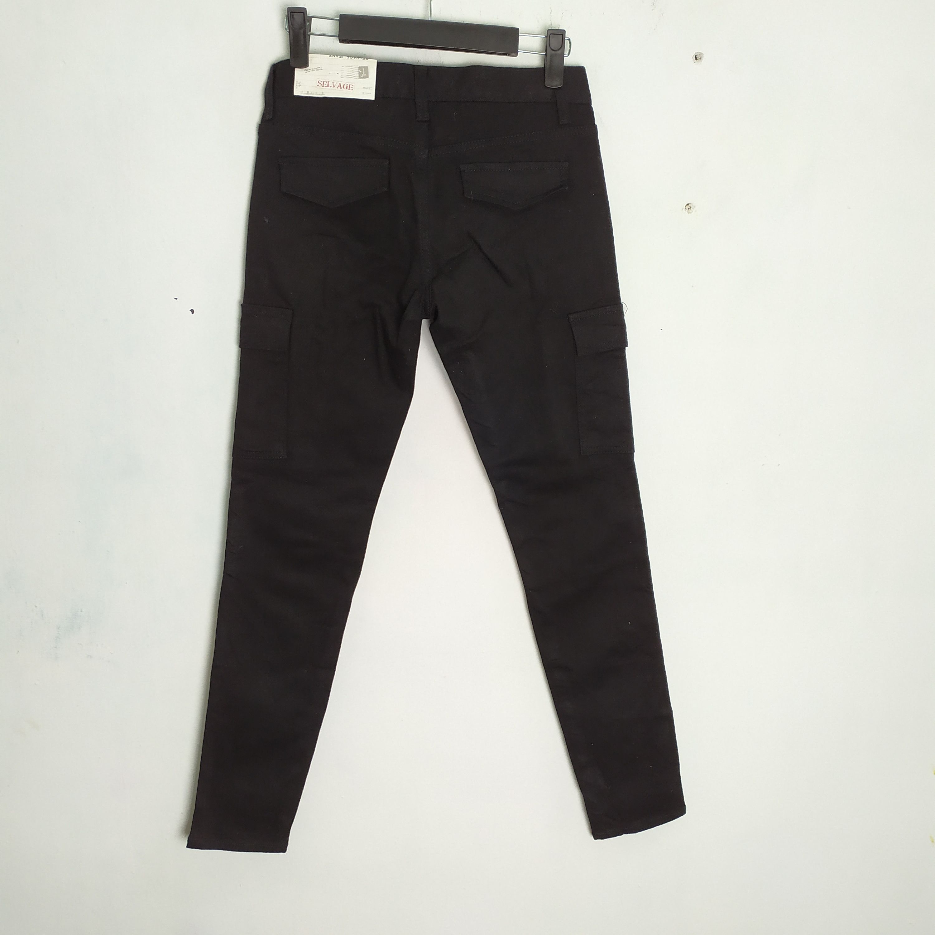 Japanese Brand L' SALVAGE DENIM CARGO PANTS SKINNY STYLE Size US 28 / EU 44 - 15 Thumbnail