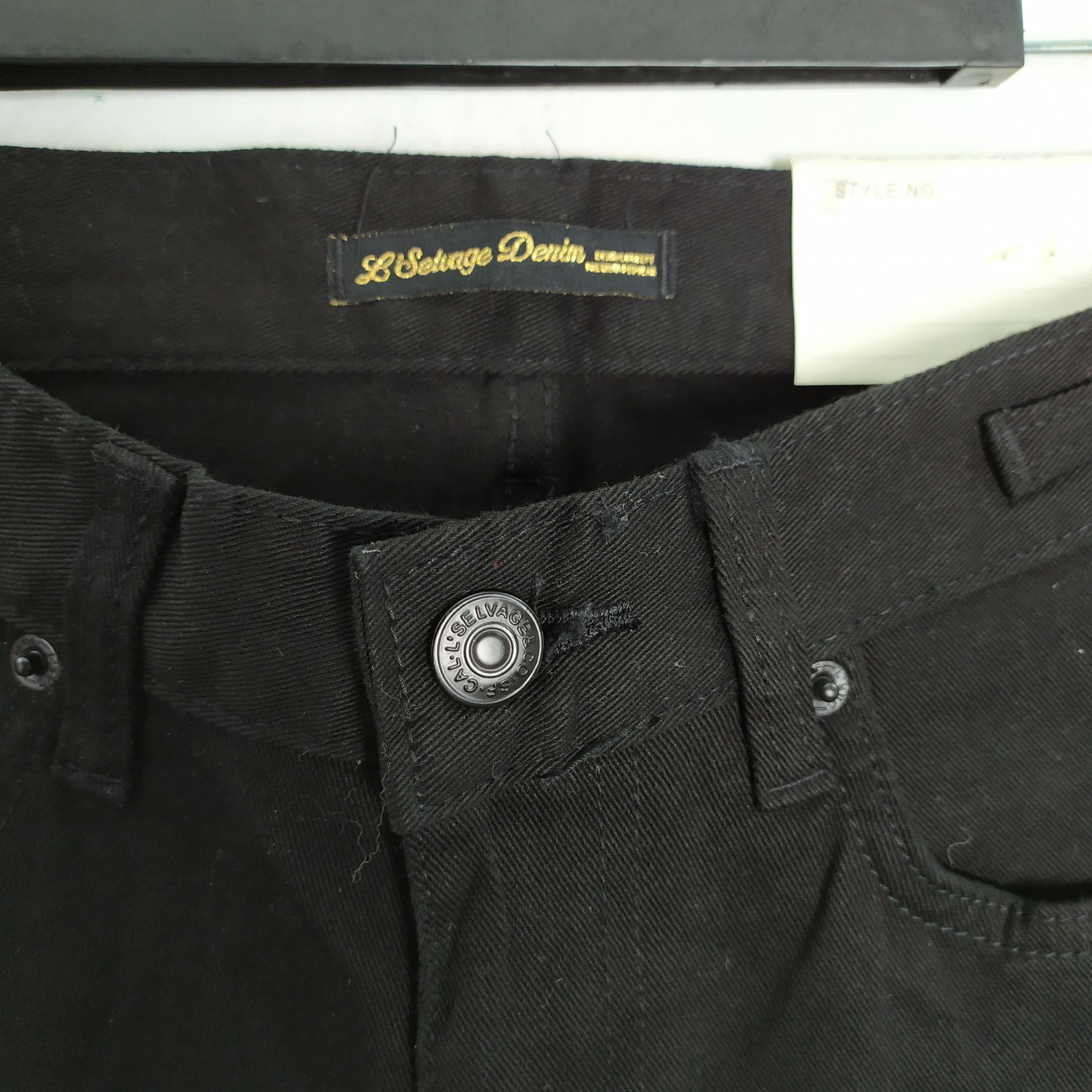 Japanese Brand L' SALVAGE DENIM CARGO PANTS SKINNY STYLE Size US 28 / EU 44 - 12 Thumbnail