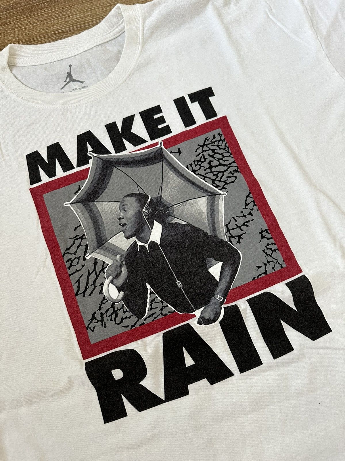 Jordan Brand Jordan Brand Vintage “Make It Rain” Shirt Size US XXL / EU 58 / 5 - 2 Thumbnail