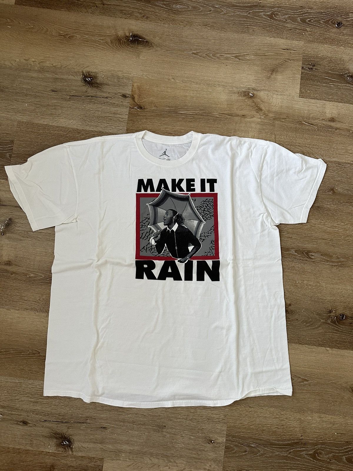 Jordan Brand Jordan Brand Vintage “Make It Rain” Shirt Size US XXL / EU 58 / 5 - 1 Thumbnail