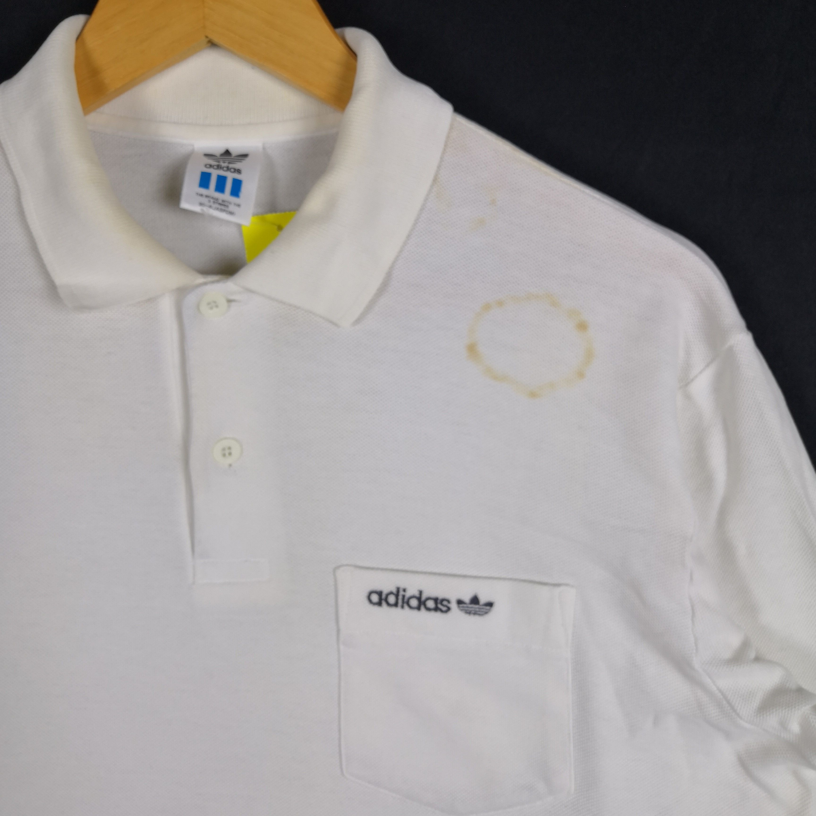 Vintage Vintage Adidas T Shirt Trefoil Vintage Adidas 56789 Size US L / EU 52-54 / 3 - 5 Thumbnail
