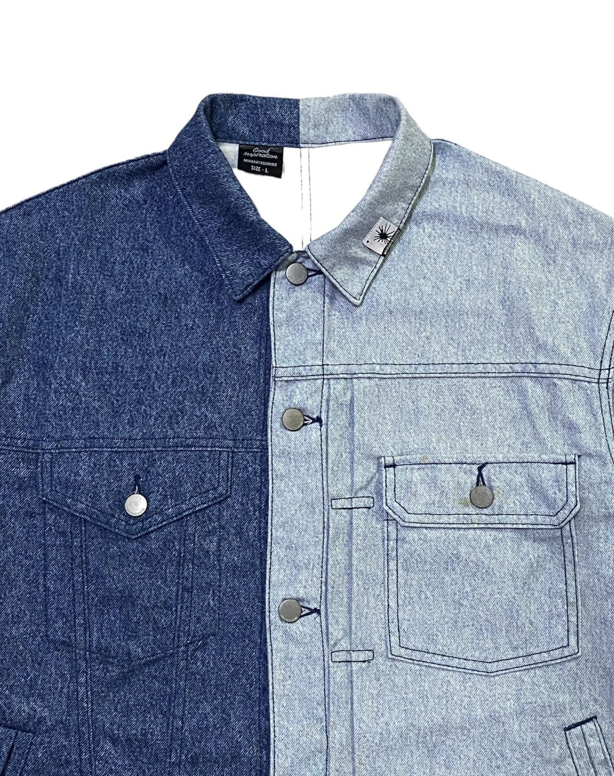 Japanese Brand Miharayasuhiro X Gu Denim Jacket Size US L / EU 52-54 / 3 - 15 Thumbnail