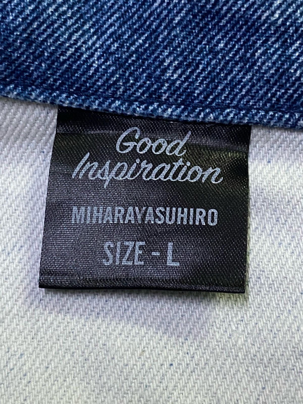 Japanese Brand Miharayasuhiro X Gu Denim Jacket Size US L / EU 52-54 / 3 - 9 Thumbnail