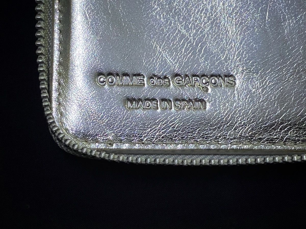 Comme des Garcons Comme Des Garçons SA2100G Silver Wallet Size ONE SIZE - 4 Thumbnail