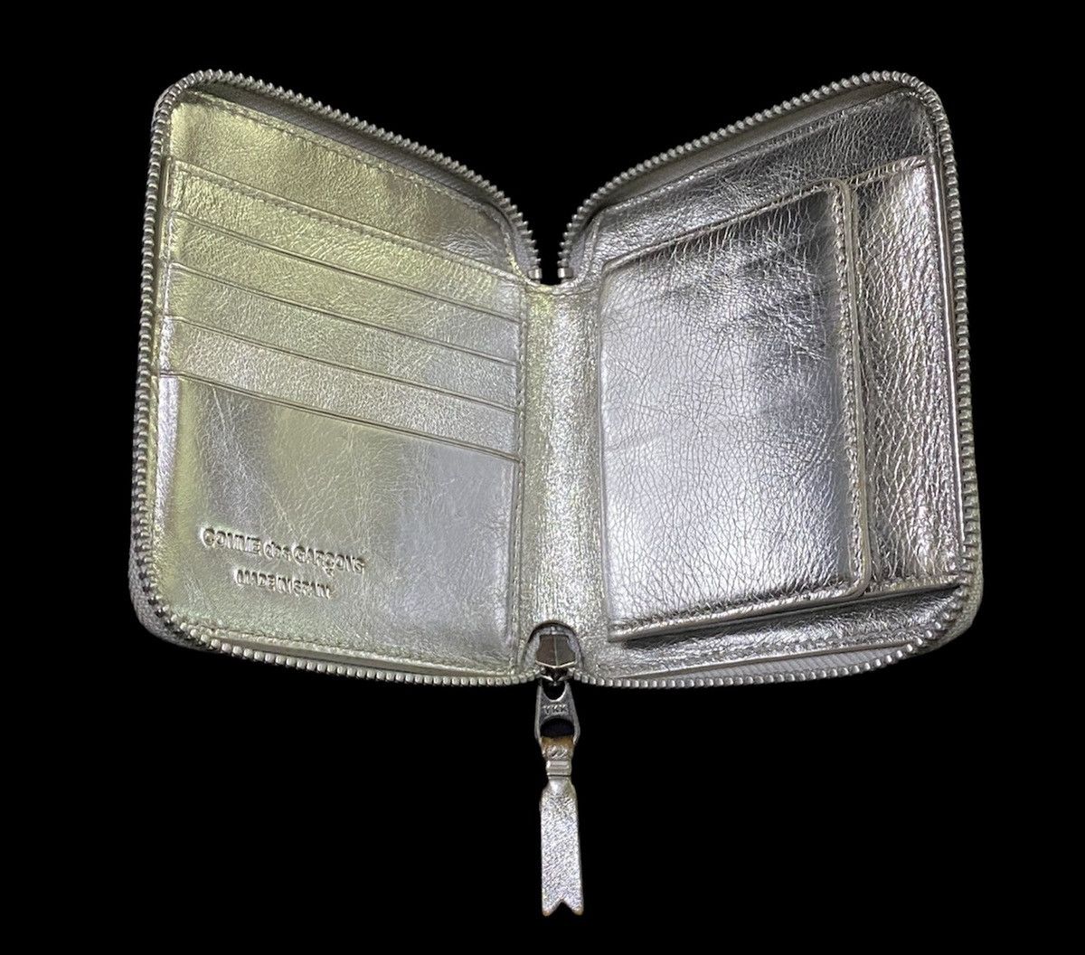 Comme des Garcons Comme Des Garçons SA2100G Silver Wallet Size ONE SIZE - 8 Thumbnail