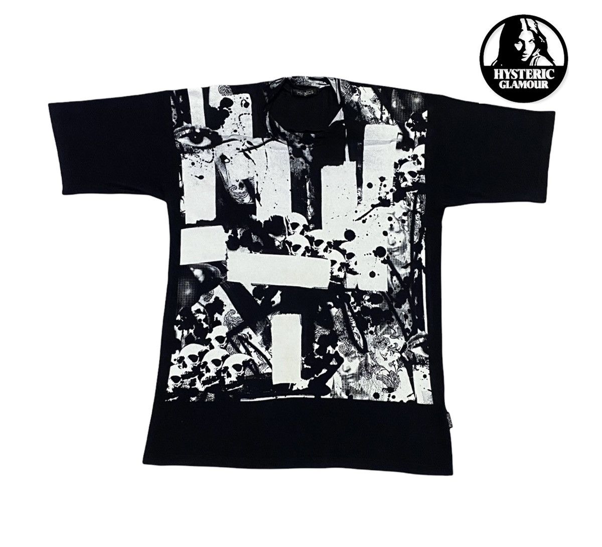 Hysteric Glamour Rare Design‼️Hysteric Glamour The Skull Overprint Shirt Size US M / EU 48-50 / 2 - 1 Thumbnail