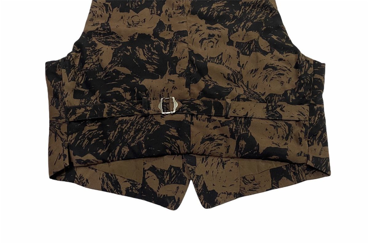 Issey Miyake 🔥RARE🔥VINTAGE ISSEY MIYAKE FLORAL PRINT BUTTONED VEST Size US M / EU 48-50 / 2 - 10 Thumbnail