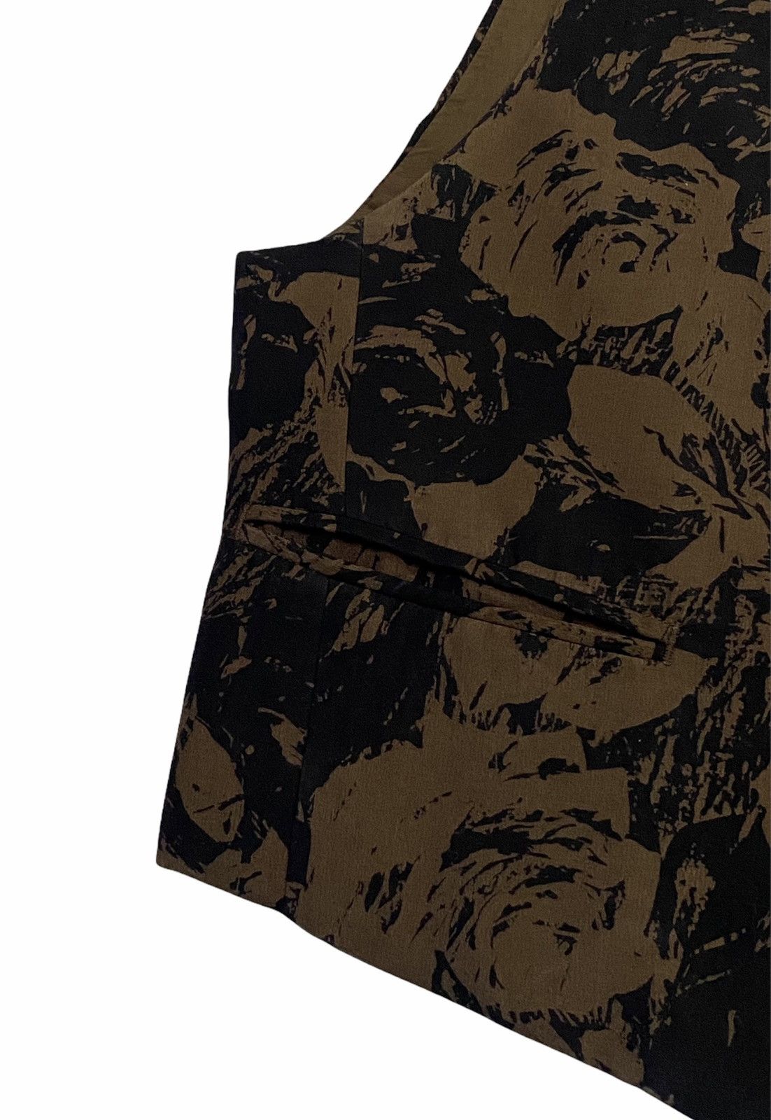 Issey Miyake 🔥RARE🔥VINTAGE ISSEY MIYAKE FLORAL PRINT BUTTONED VEST Size US M / EU 48-50 / 2 - 12 Thumbnail