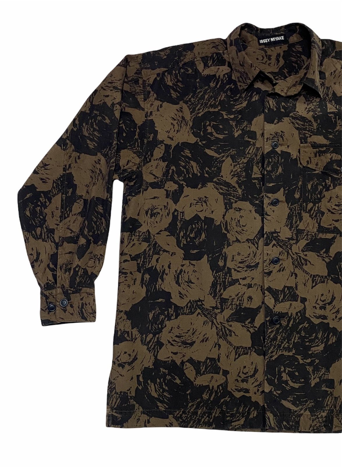 Issey Miyake RARE🔥VINTAGE ISSEY MIYAKE FLORAL PRINT BUTTONED Size US M / EU 48-50 / 2 - 16 Thumbnail