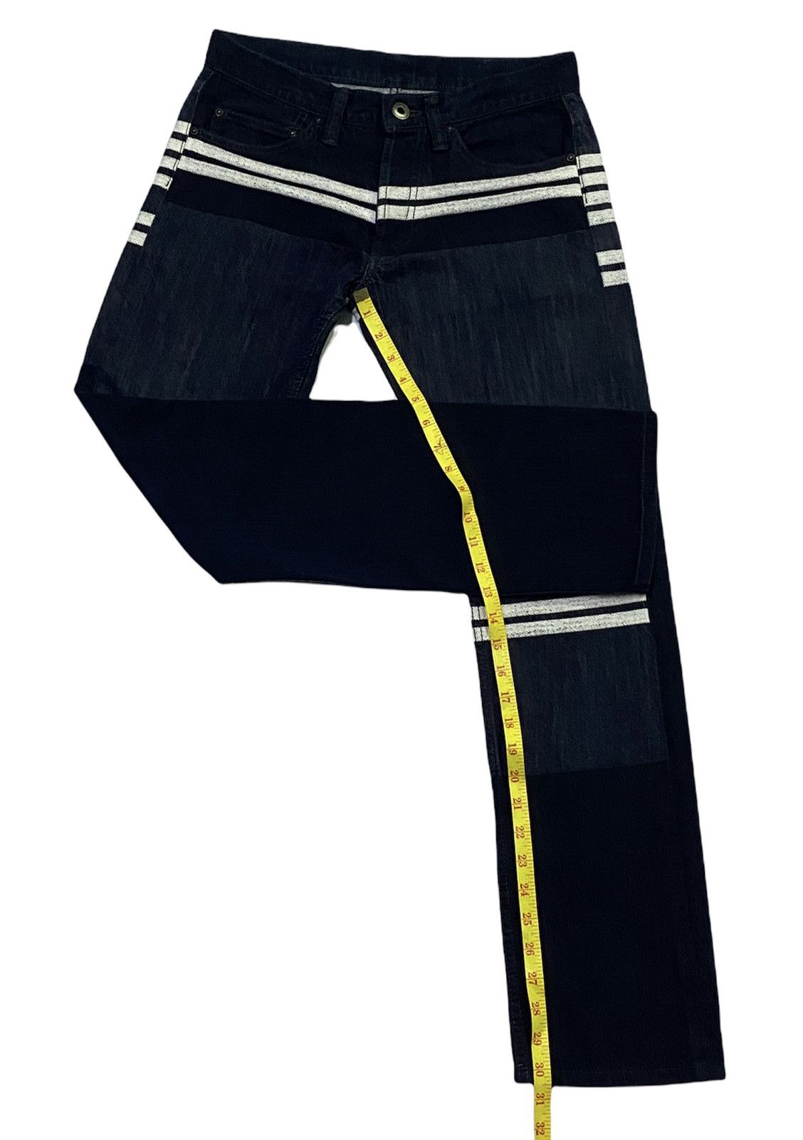 Issey Miyake Issey Miyake ‘APOC INSIDE’ Stripe Denim Pants Size US 29 - 7 Thumbnail