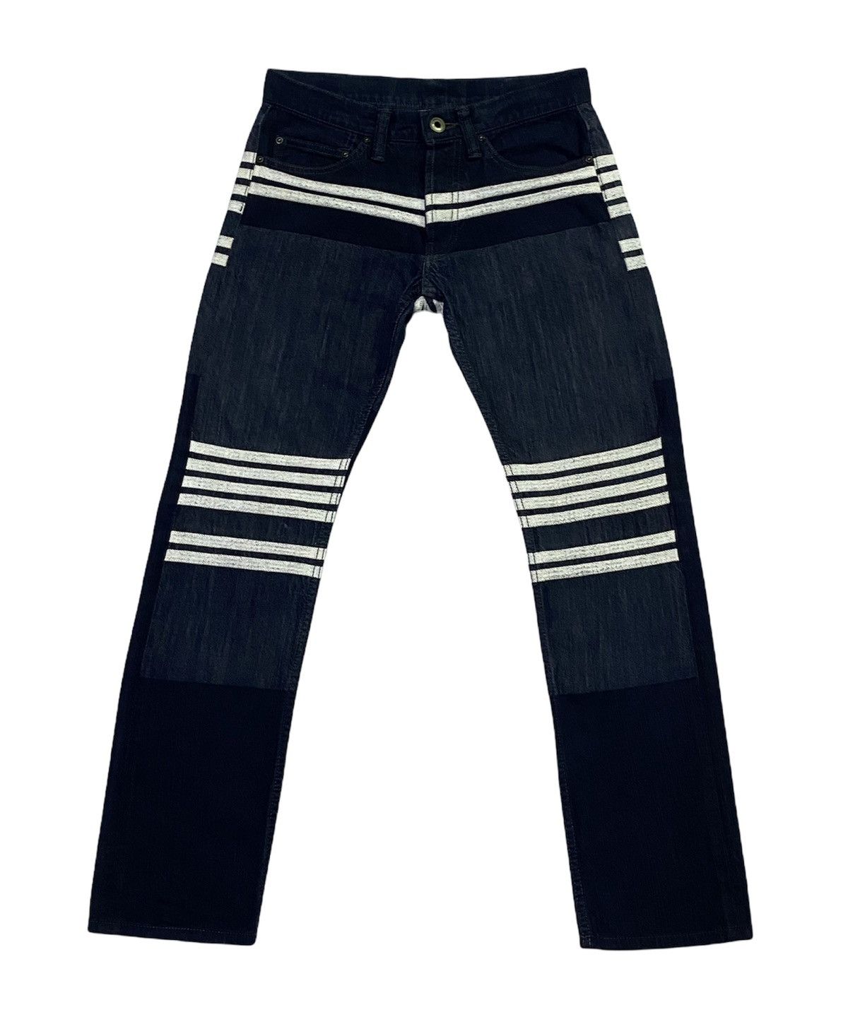 Issey Miyake Issey Miyake ‘APOC INSIDE’ Stripe Denim Pants Size US 29 - 1 Thumbnail