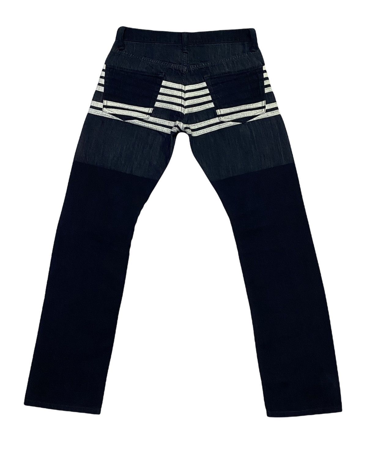 Issey Miyake Issey Miyake ‘APOC INSIDE’ Stripe Denim Pants Size US 29 - 2 Thumbnail