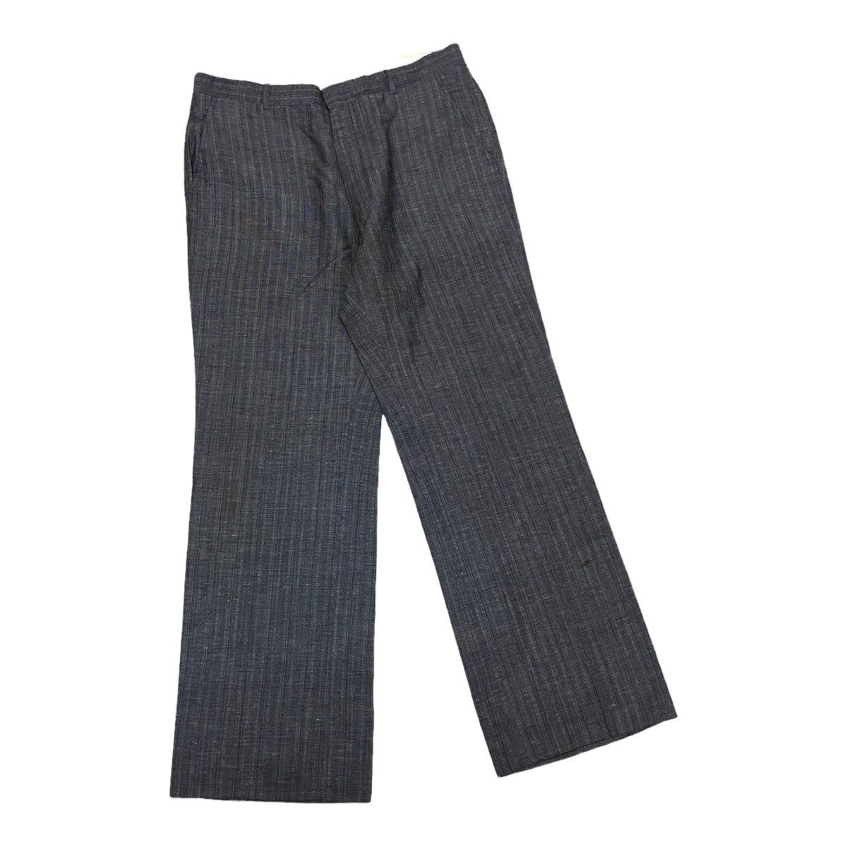 Aquascutum 🔥AQUASCUTUM LONDON STRIPED WOOL TROUSERS YOHJI STYLE Size US 32 / EU 48 - 3 Thumbnail