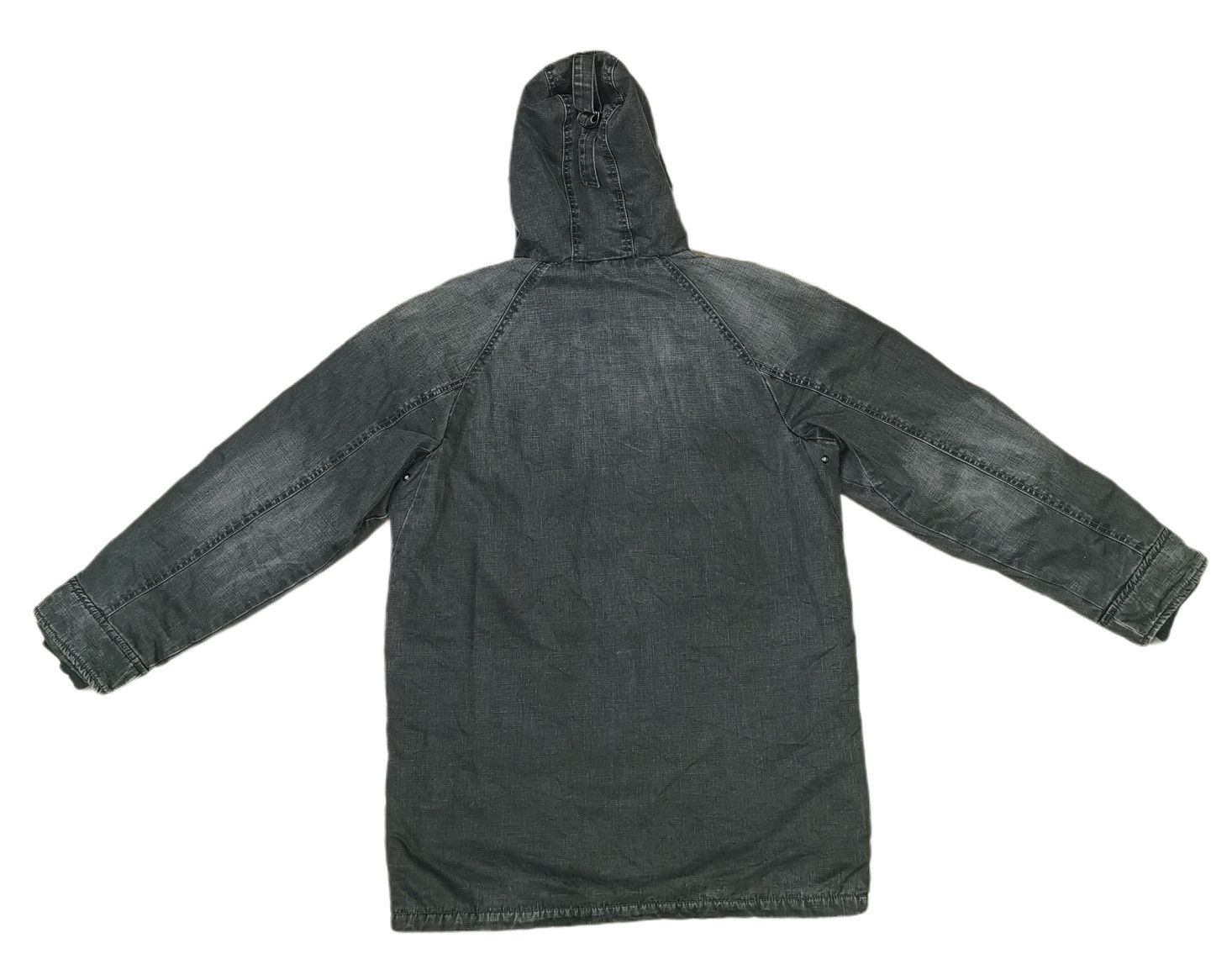 Johnbull John Bull Shearling Distressed Parka Heavy Jacket Size US M / EU 48-50 / 2 - 5 Thumbnail