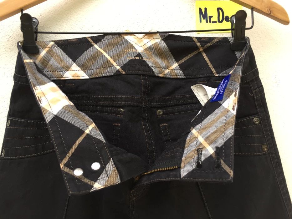 Burberry Blue Label Nova Checked Casual Pants Size 28" / US 6 / IT 42 - 10 Thumbnail