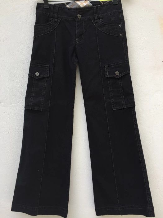 Burberry Blue Label Nova Checked Casual Pants Size 28" / US 6 / IT 42 - 4 Thumbnail
