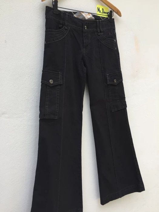 Burberry Blue Label Nova Checked Casual Pants Size 28" / US 6 / IT 42 - 2 Thumbnail