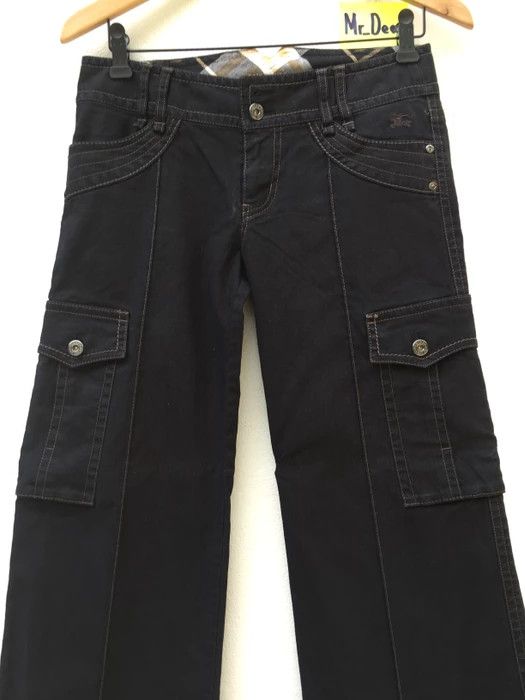 Burberry Blue Label Nova Checked Casual Pants Size 28" / US 6 / IT 42 - 6 Thumbnail