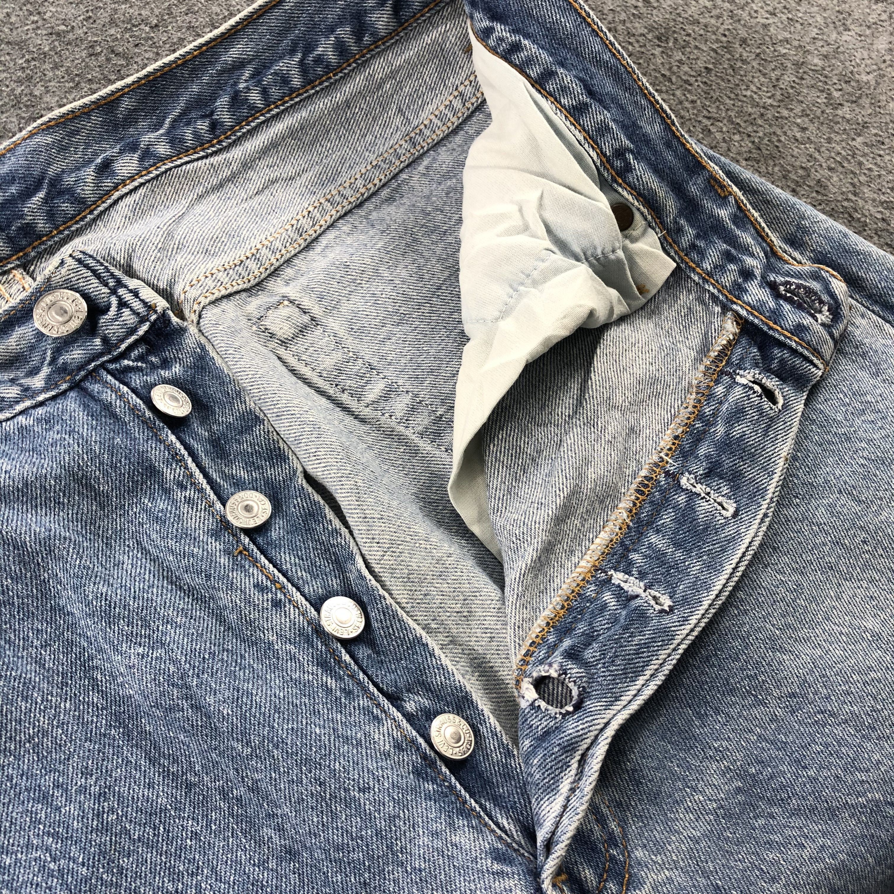 Levi's × Vintage Vintage 90s Stone Wash Levis 501 Jeans-JM2002 Size US 33 - 7 Thumbnail