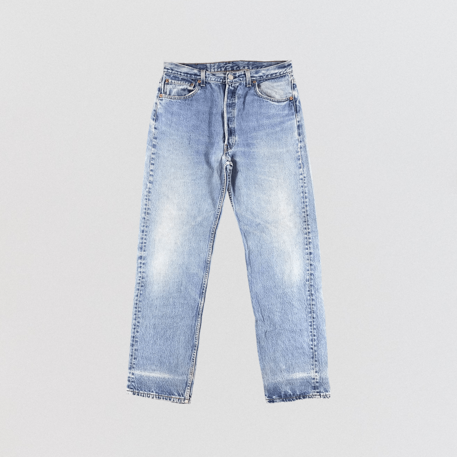 Levi's × Vintage Vintage 90s Stone Wash Levis 501 Jeans-JM2002 Size US 33 - 1 Thumbnail