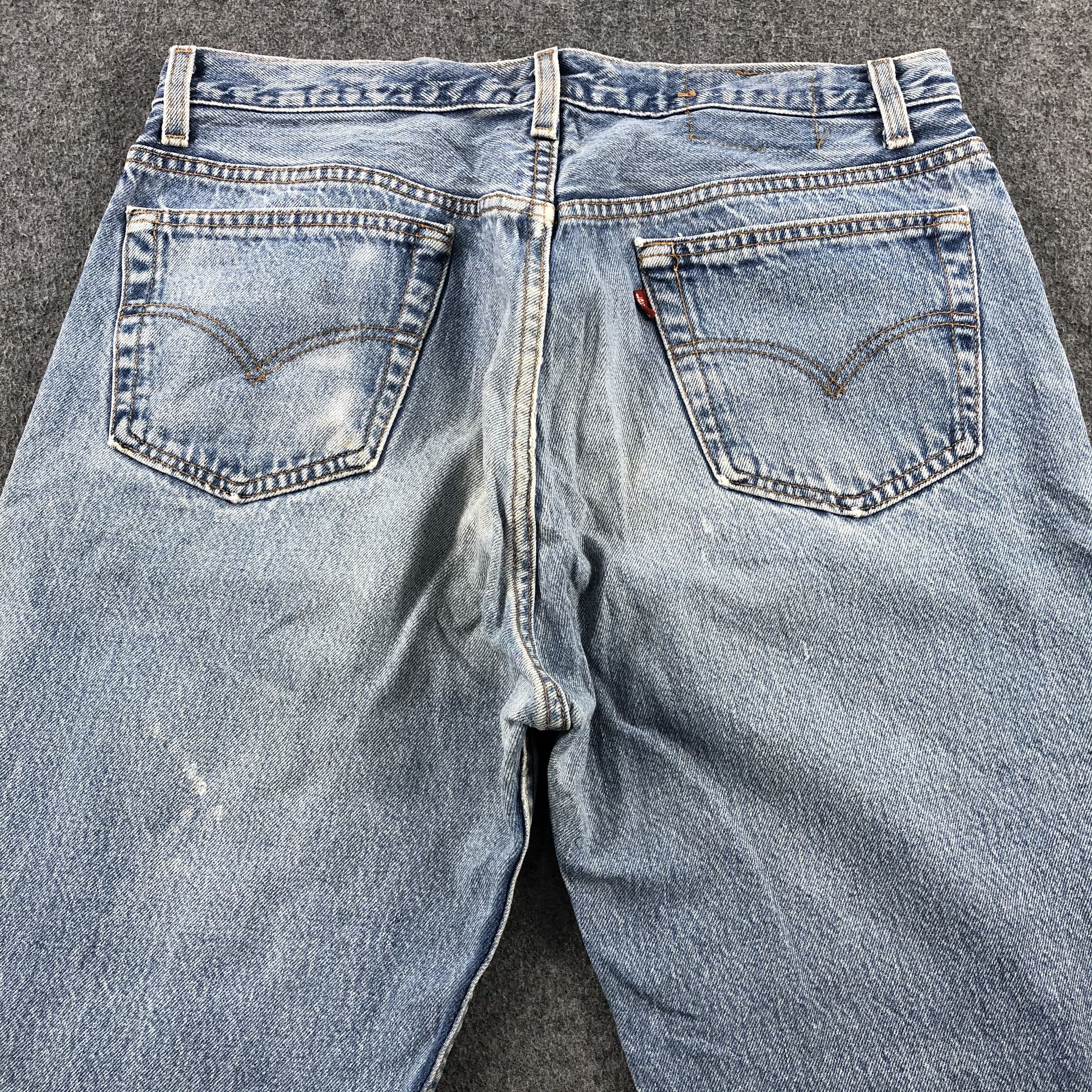 Levi's × Vintage Vintage 90s Stone Wash Levis 501 Jeans-JM2002 Size US 33 - 4 Thumbnail