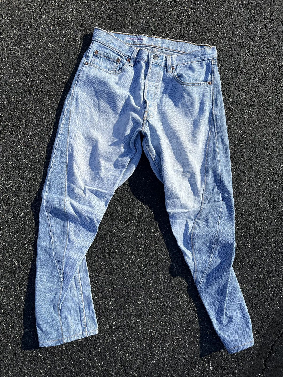 Needles Rebuild by Needles Denim Jeans Size US 30 / EU 46 - 2 Thumbnail