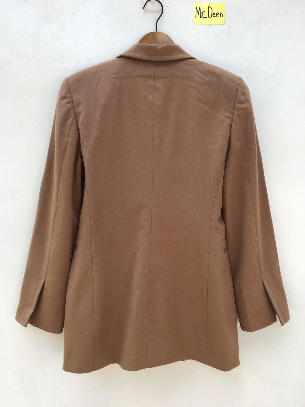 Ferre Brown Wool Blazer / Coat Studio 0001 Ferre Italy Designer Size 36R - 10 Thumbnail