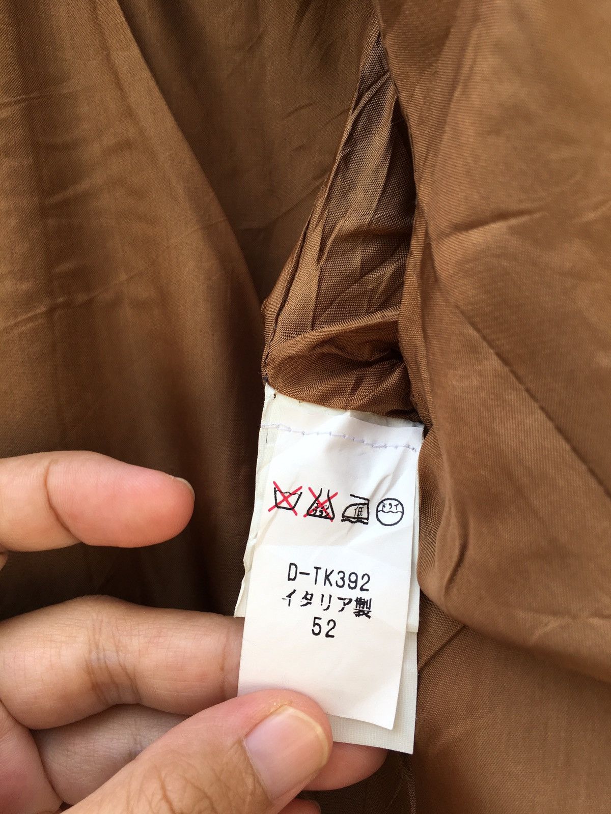Ferre Brown Wool Blazer / Coat Studio 0001 Ferre Italy Designer Size 36R - 17 Thumbnail