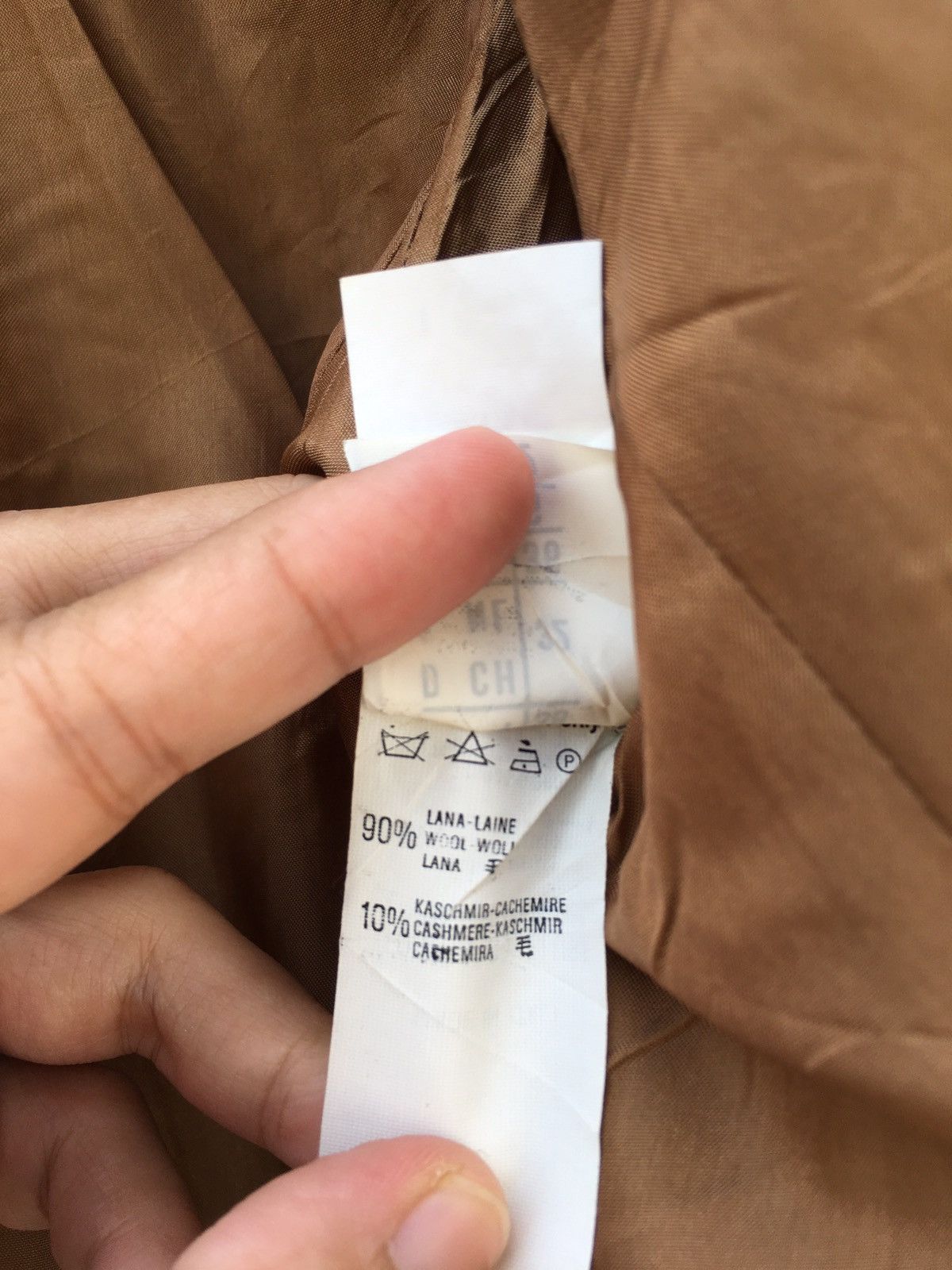 Ferre Brown Wool Blazer / Coat Studio 0001 Ferre Italy Designer Size 36R - 16 Thumbnail