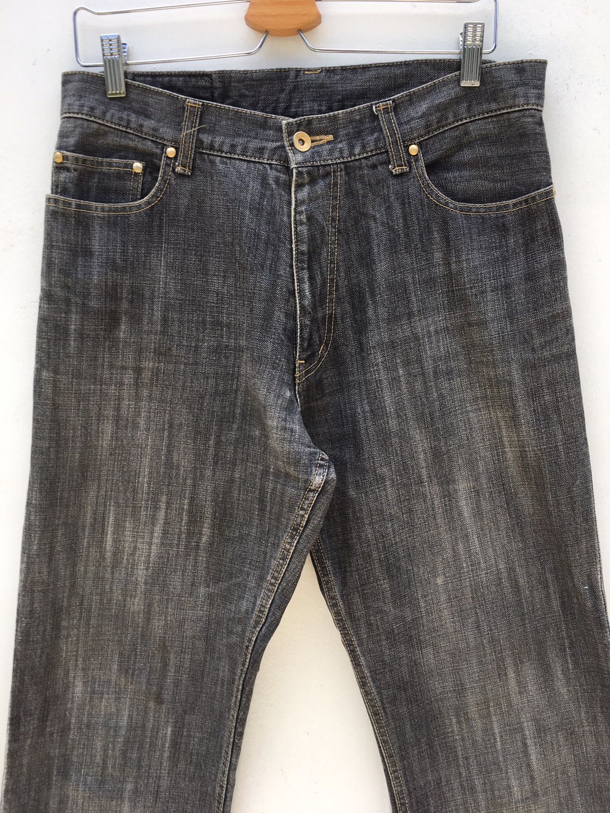 Lanvin Lanvin Black Straight Cut Denim / Jeans Size US 32 / EU 48 - 4 Thumbnail