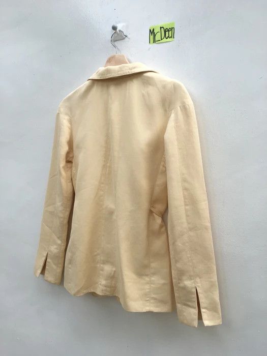 Fendi Yellow Blazer / Jacket by Fendi Size US XS / EU 42 / 0 - 7 Thumbnail